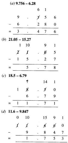 NCERT Solutions for Class 6 Maths Chapter 8 Decimals 51